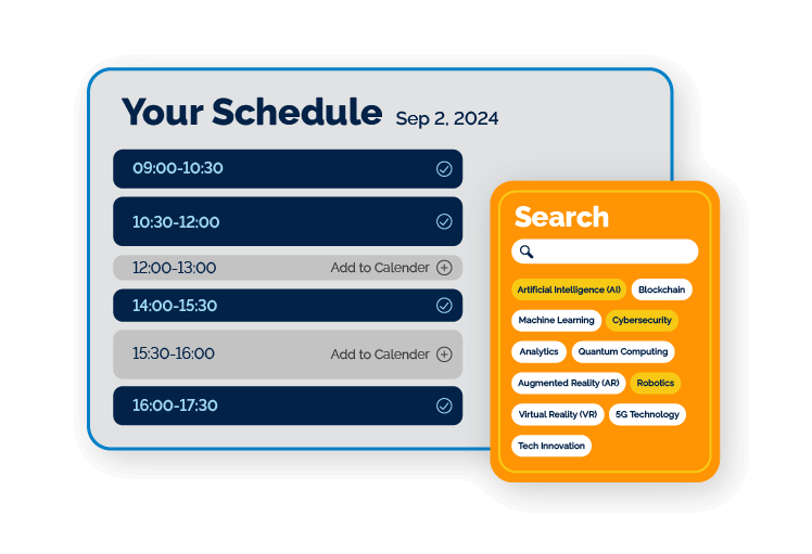 Interactive agenda