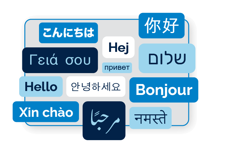 Create multilingual event